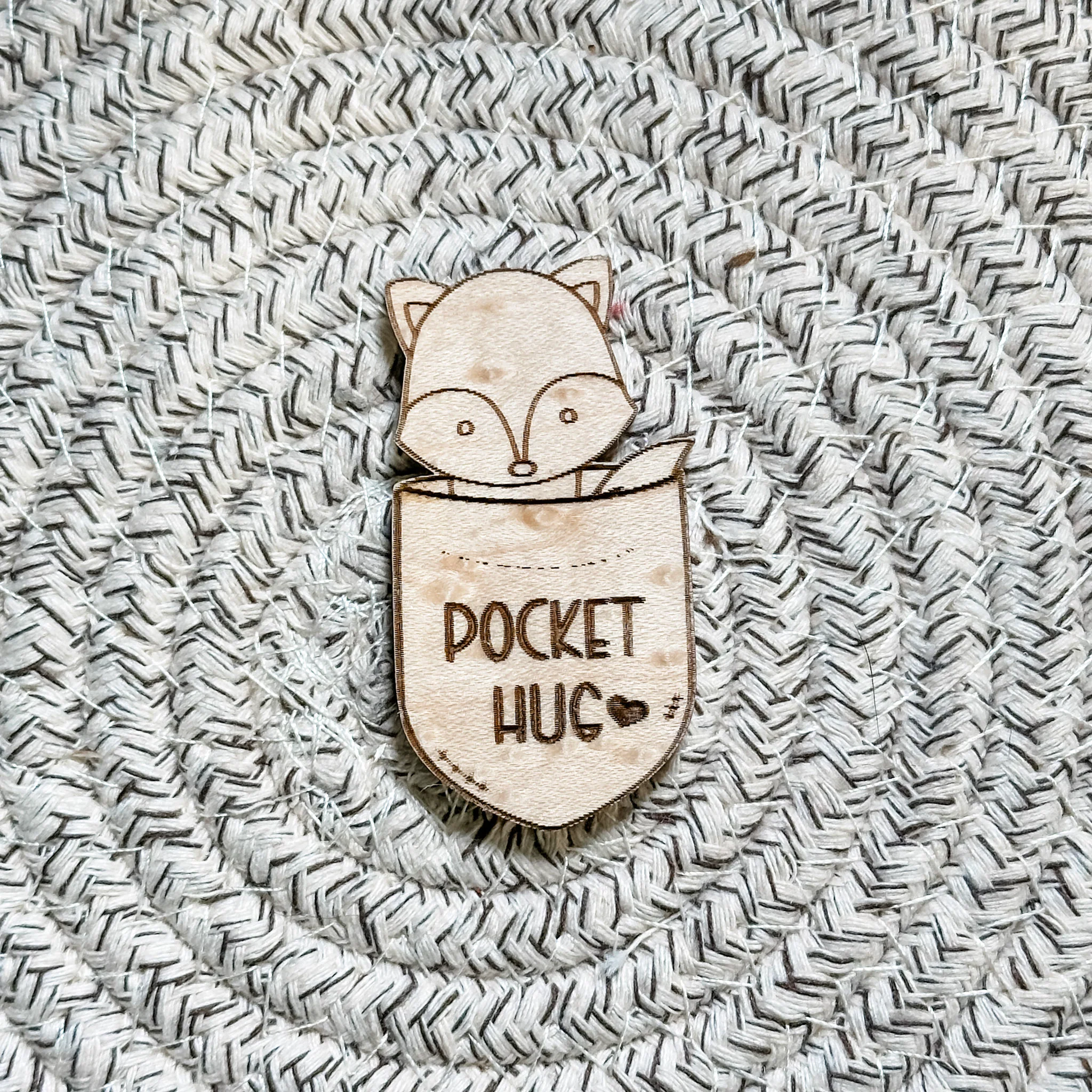 Animal Pocket Hugs • Wooden Tokens • For Family & Friends - Image 10