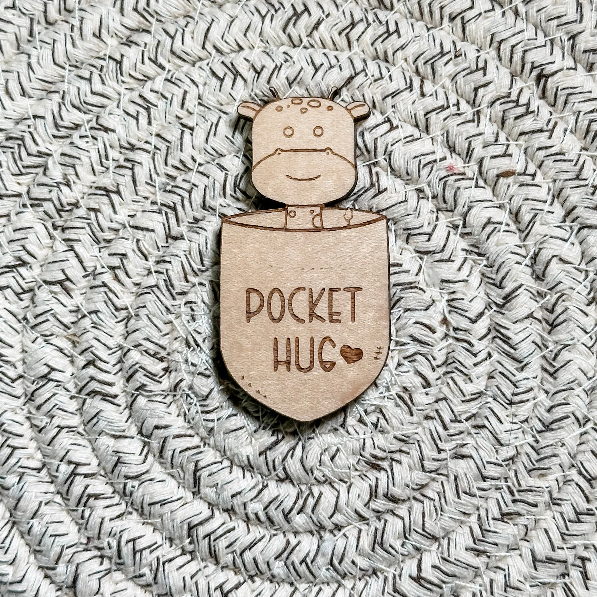 Animal Pocket Hugs • Wooden Tokens • For Family & Friends - Image 11