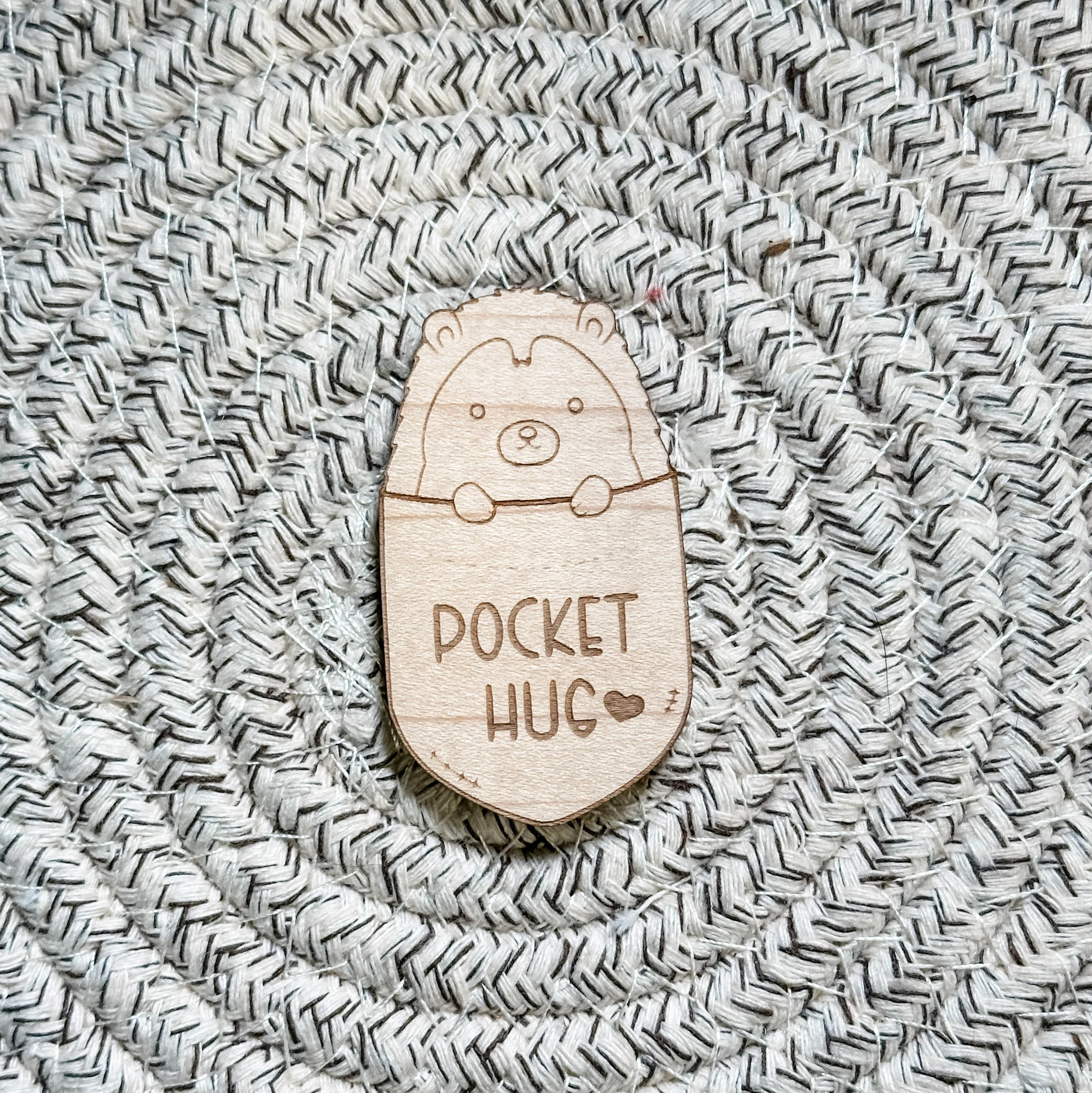 Animal Pocket Hugs • Wooden Tokens • For Family & Friends - Image 12