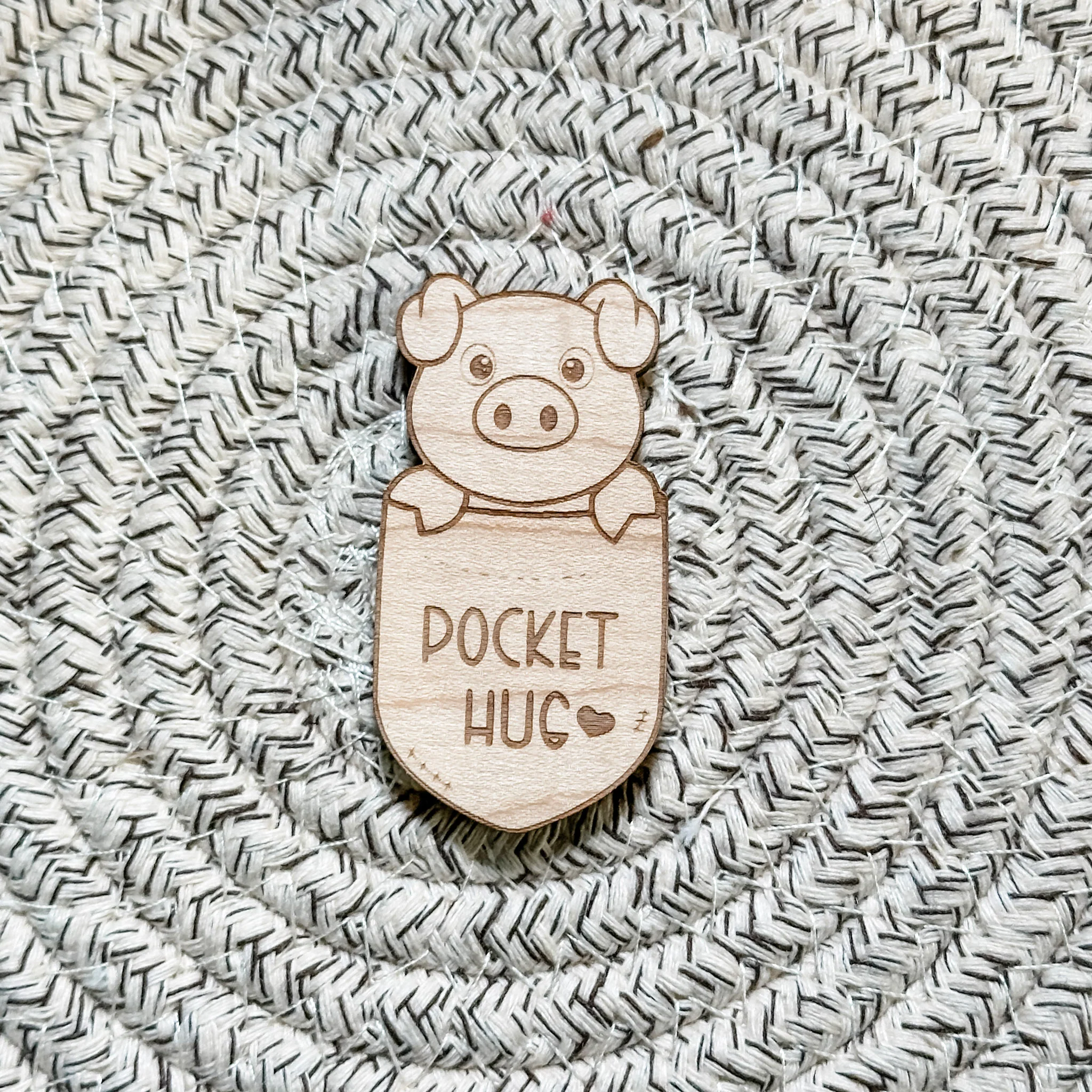 Animal Pocket Hugs • Wooden Tokens • For Family & Friends - Image 15