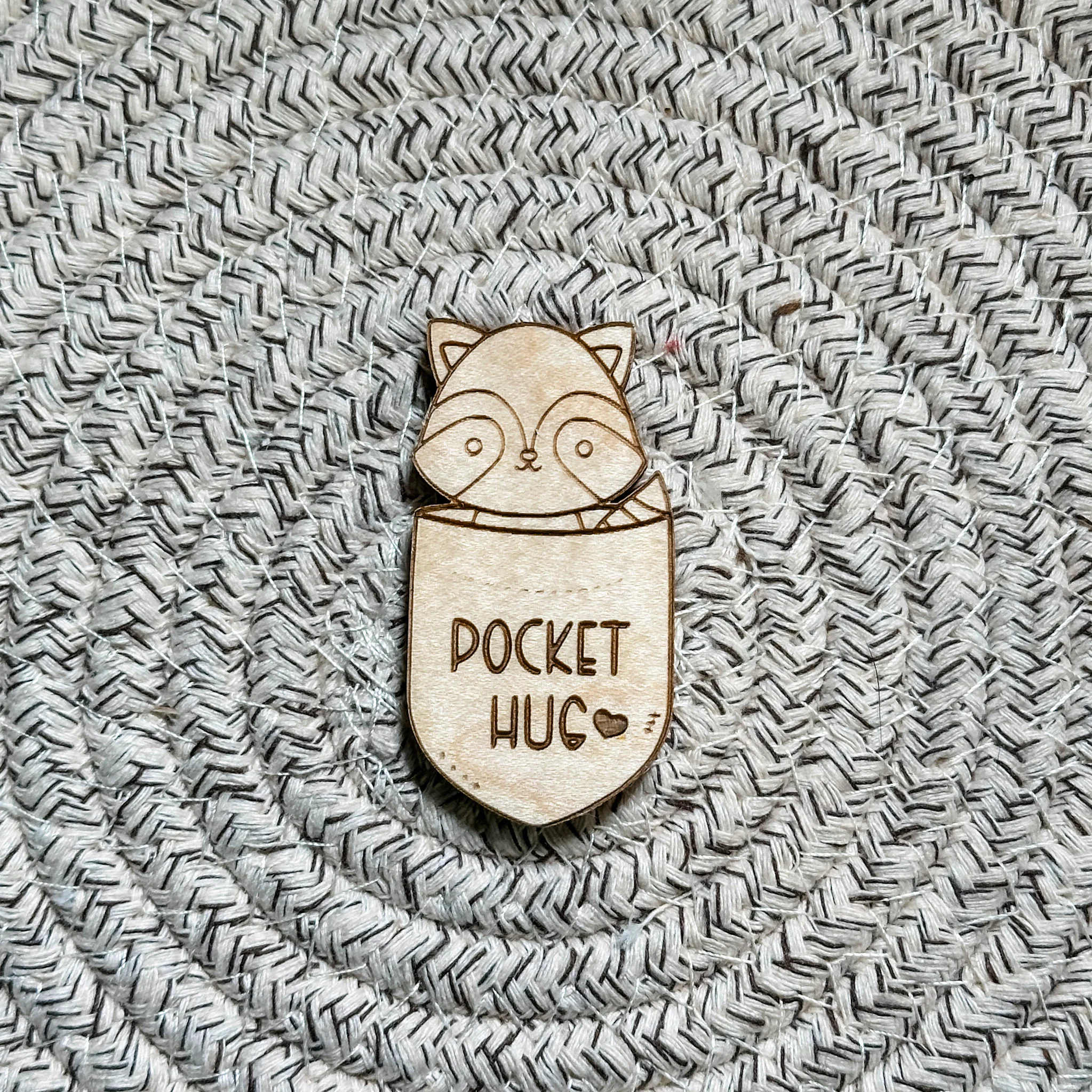 Animal Pocket Hugs • Wooden Tokens • For Family & Friends - Image 16