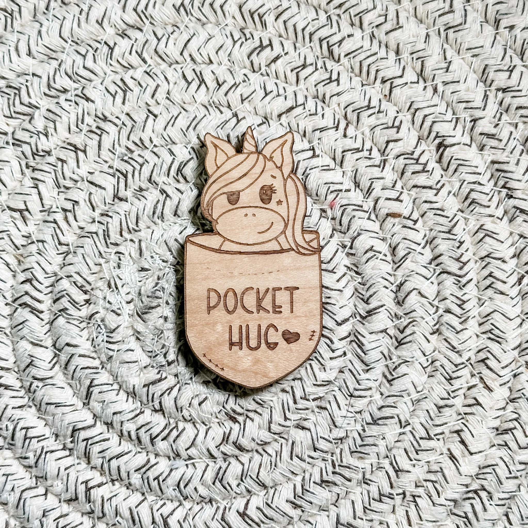Animal Pocket Hugs • Wooden Tokens • For Family & Friends - Image 17