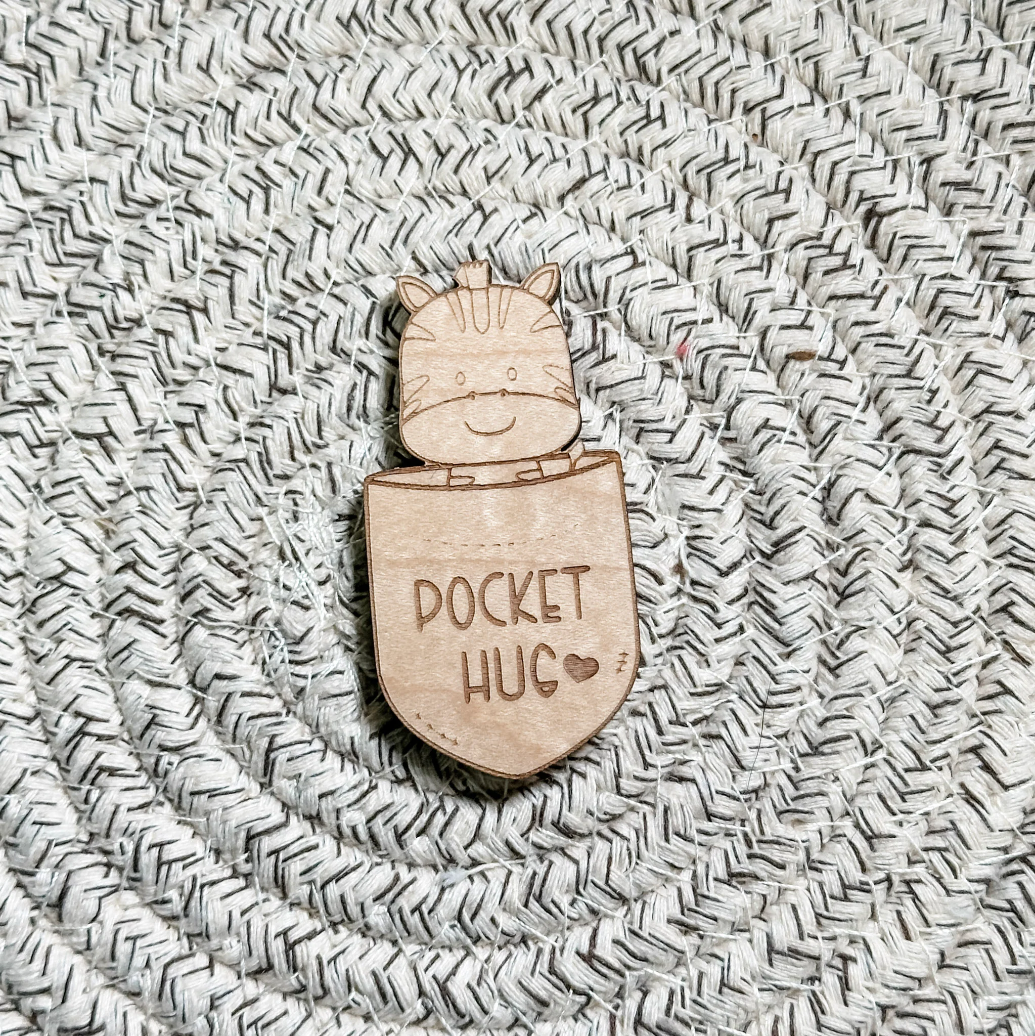 Animal Pocket Hugs • Wooden Tokens • For Family & Friends - Image 18