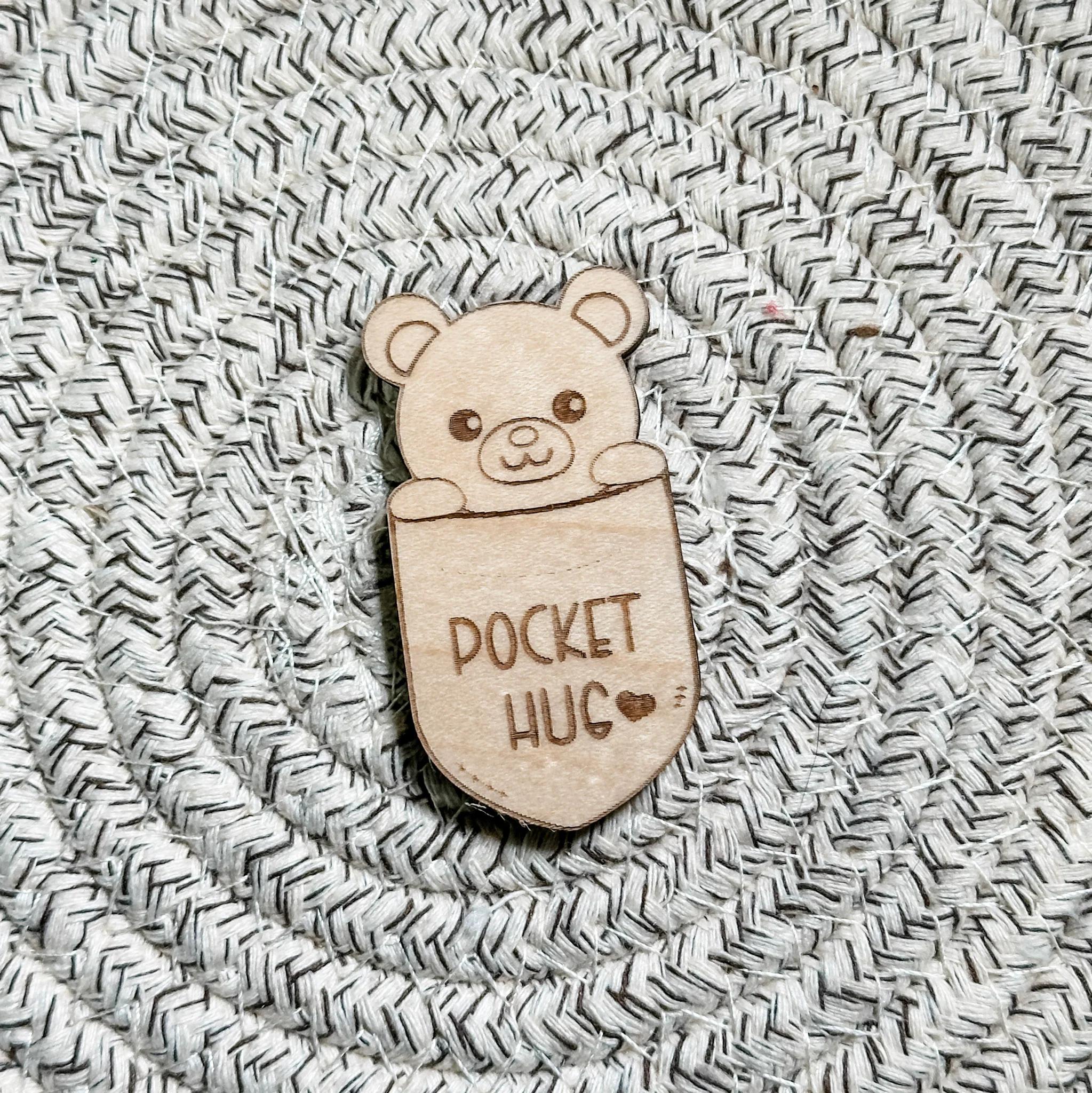 Animal Pocket Hugs • Wooden Tokens • For Family & Friends - Image 3