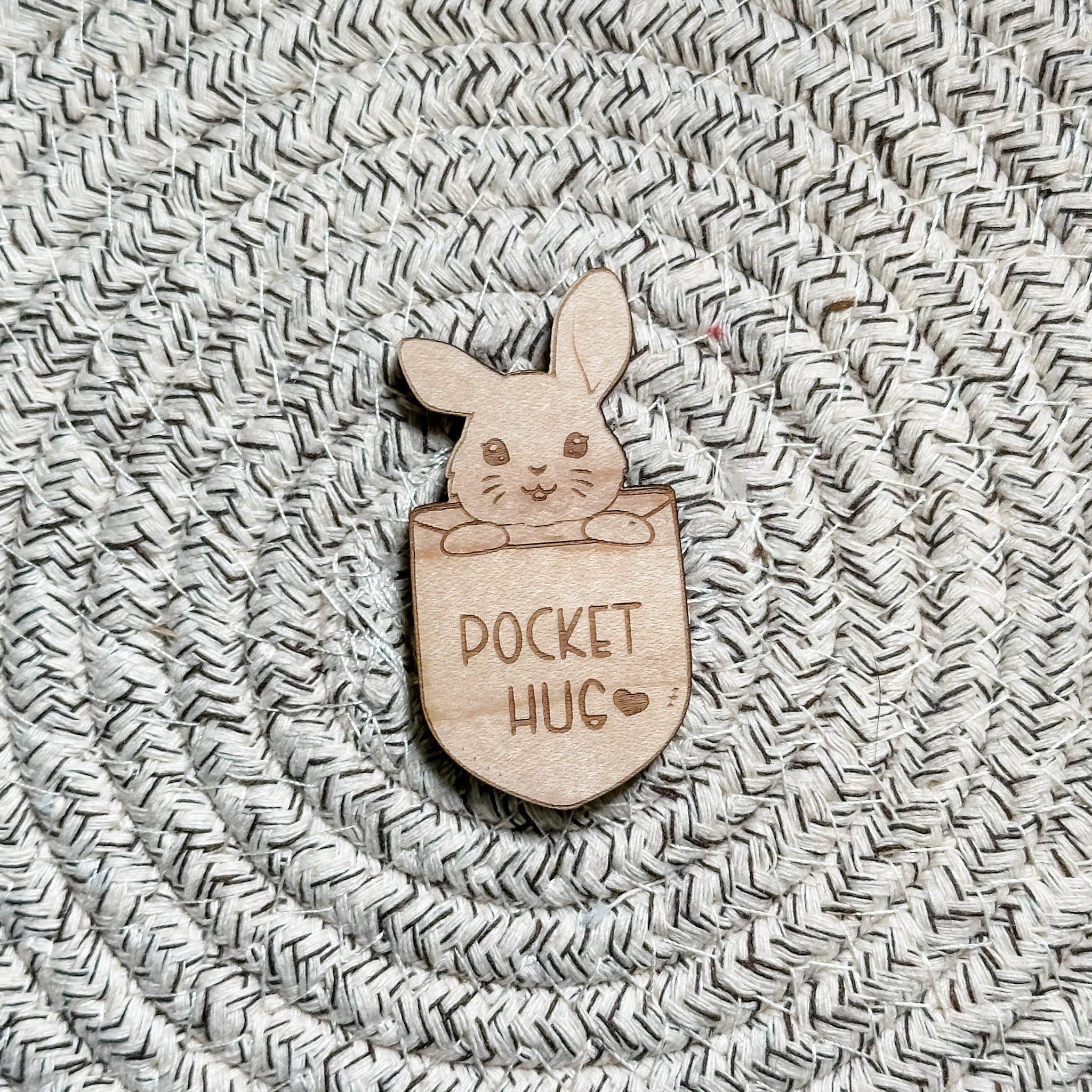 Animal Pocket Hugs • Wooden Tokens • For Family & Friends - Image 4