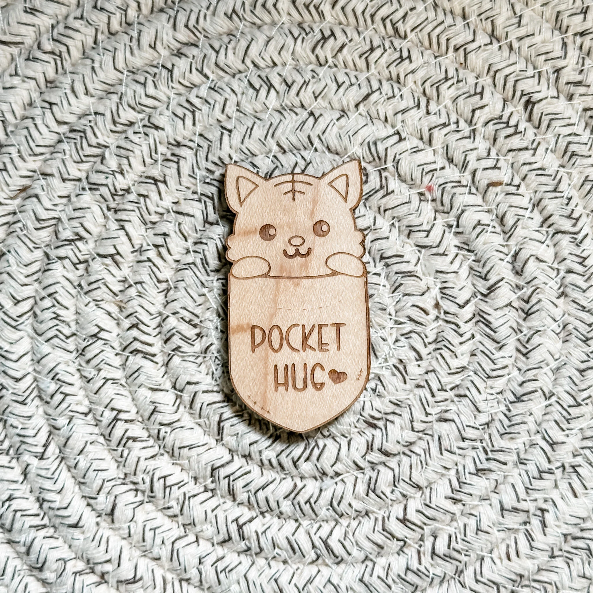Animal Pocket Hugs • Wooden Tokens • For Family & Friends - Image 5