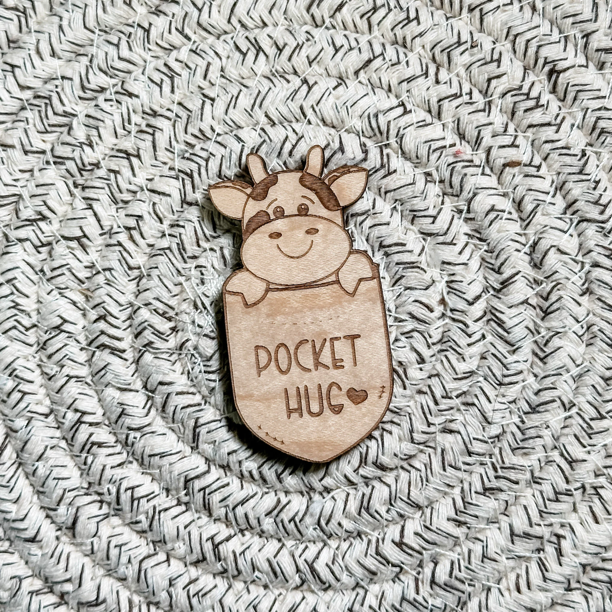 Animal Pocket Hugs • Wooden Tokens • For Family & Friends - Image 7