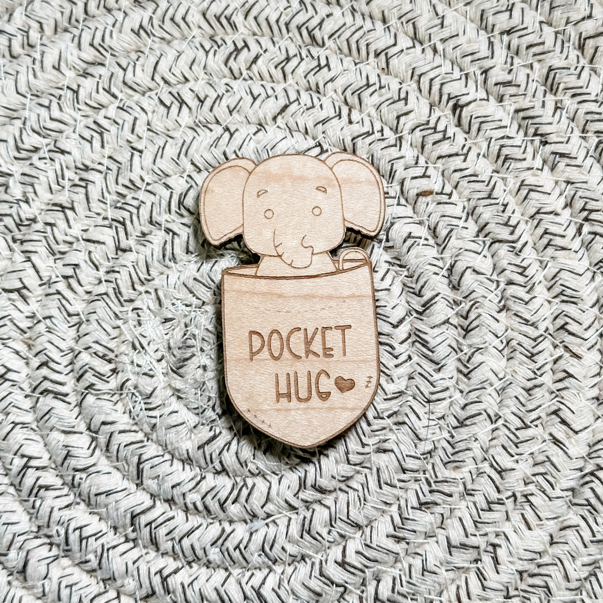 Animal Pocket Hugs • Wooden Tokens • For Family & Friends - Image 9