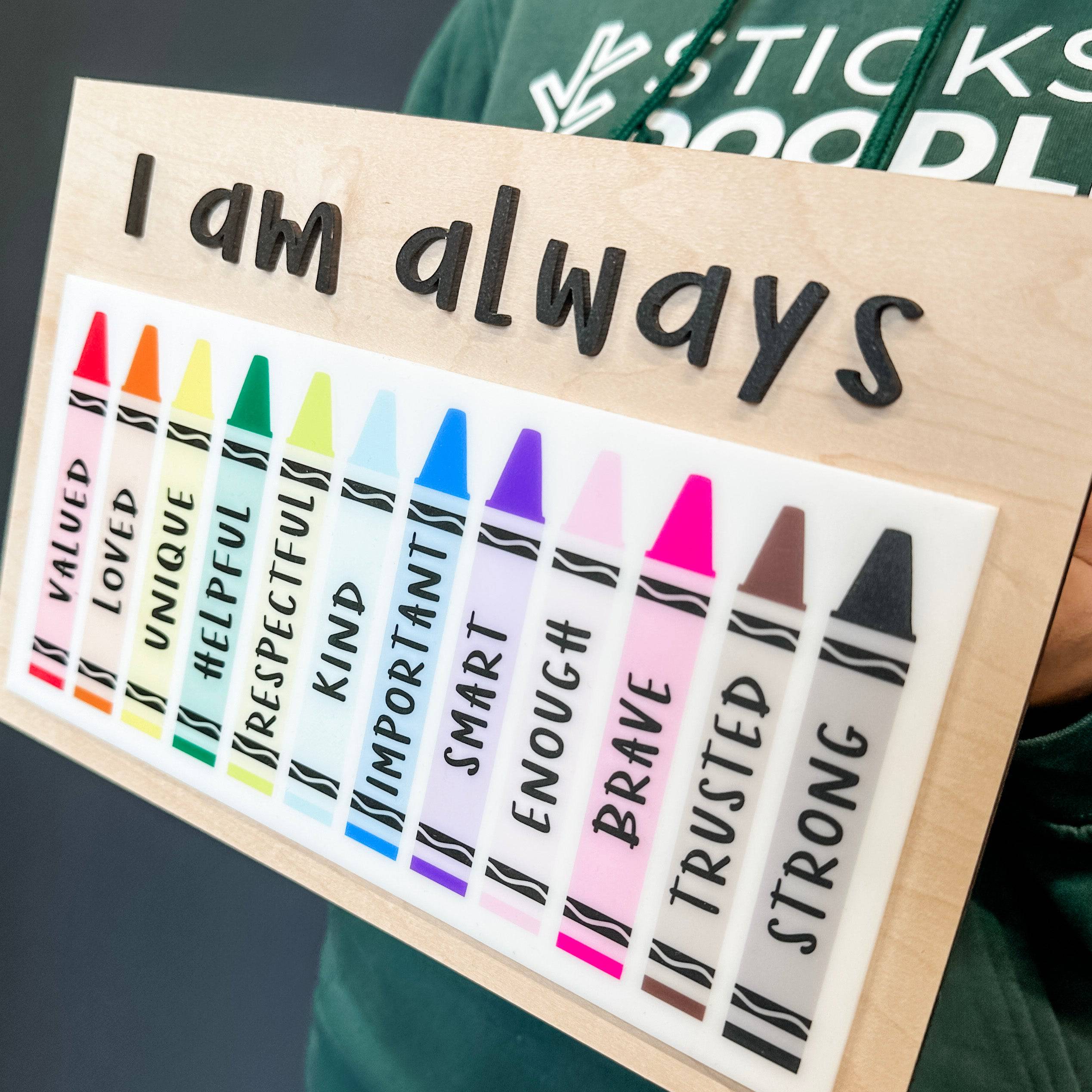 Classroom Affirmation Sign - Image 3