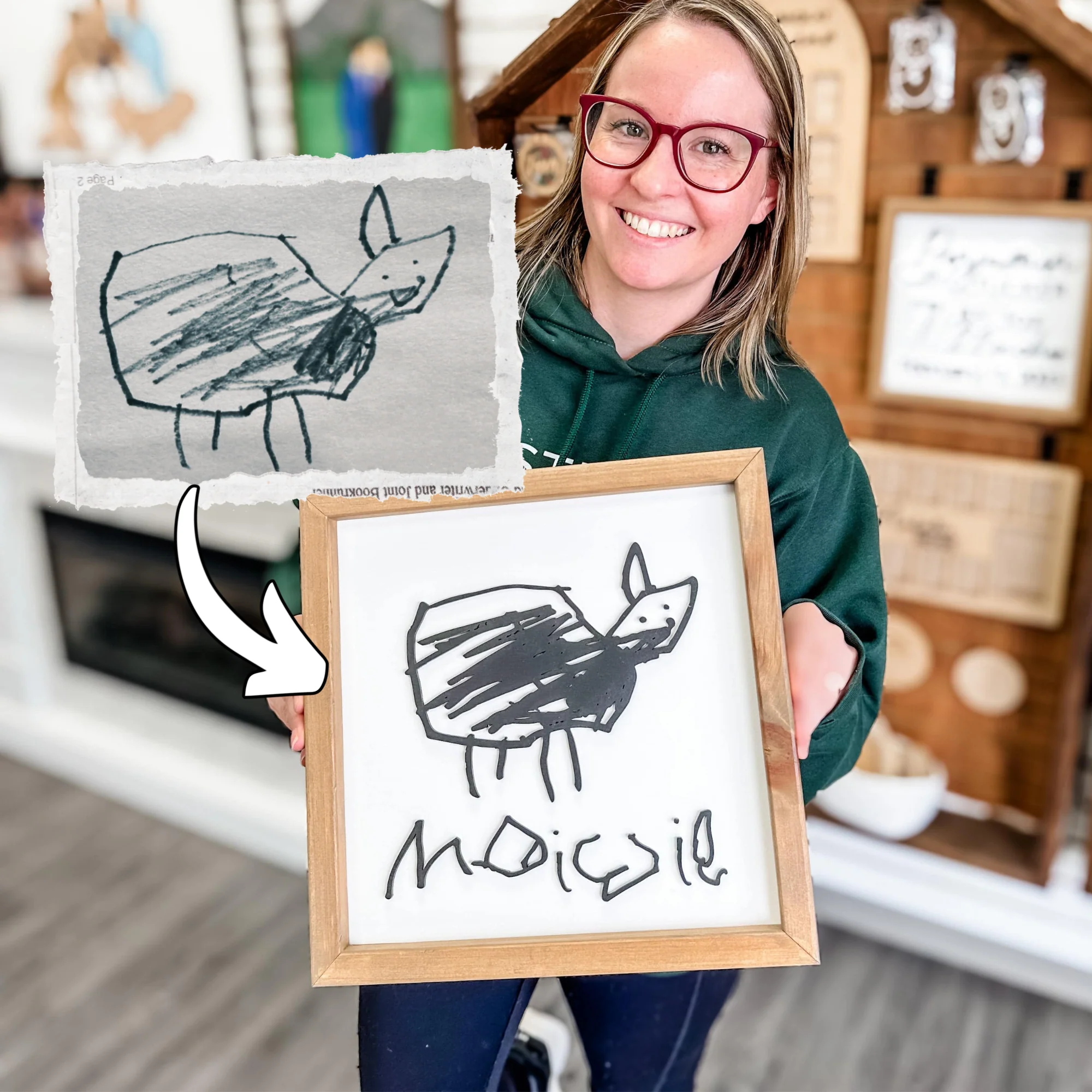 Child’s Drawing Artwork - Image 4