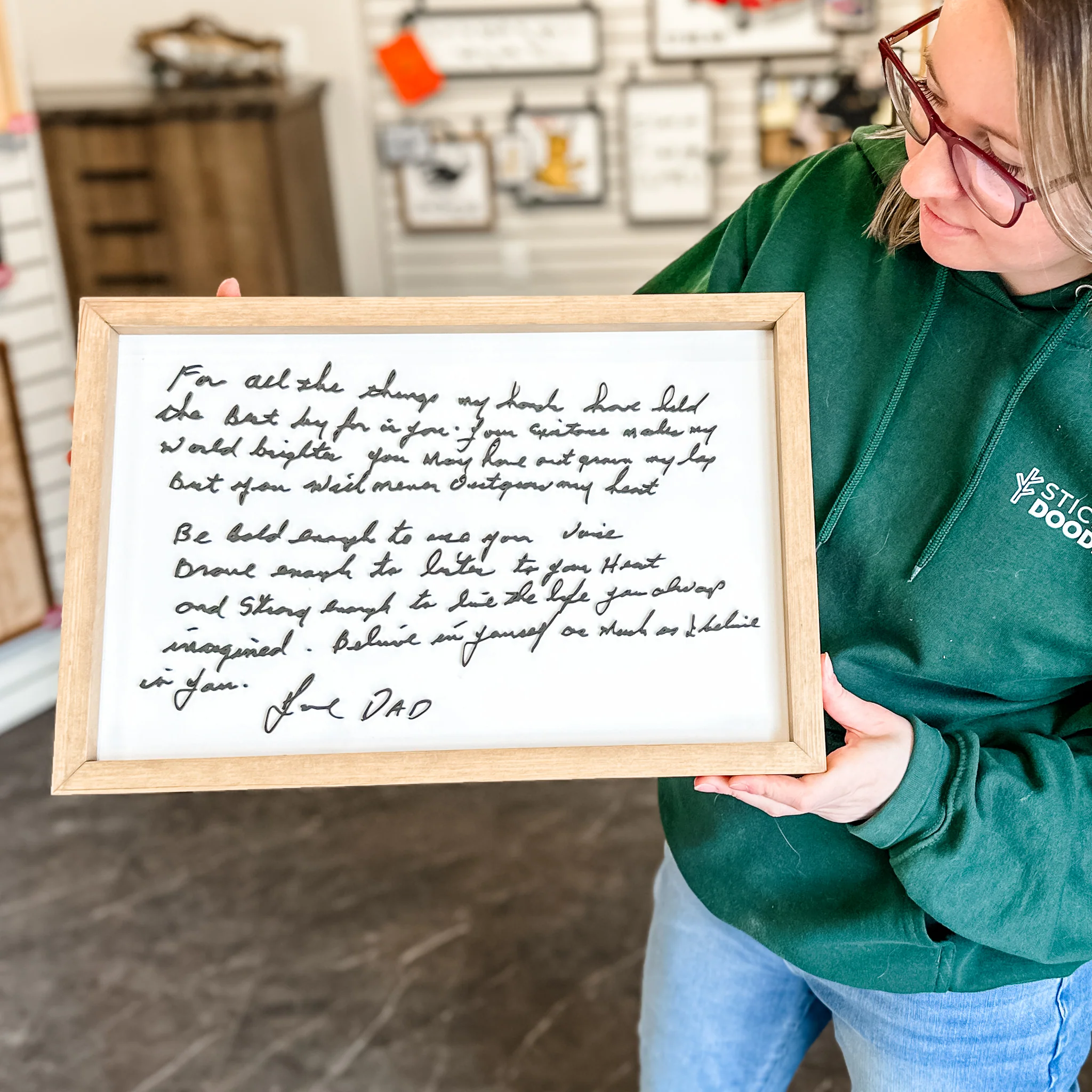 Handwriting Photo Artwork - Image 4