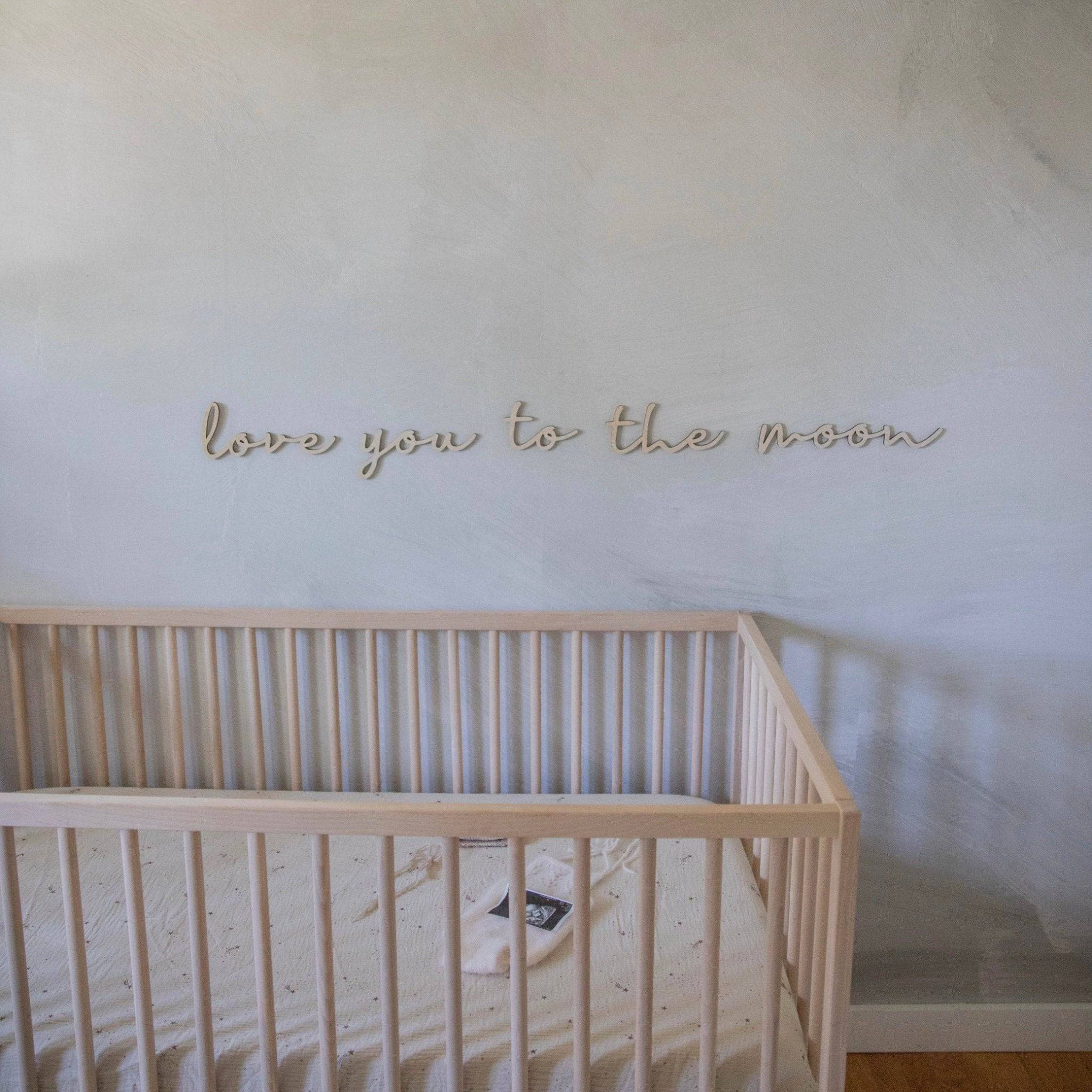 Custom Floating Wood Word Art Sign - Image 5