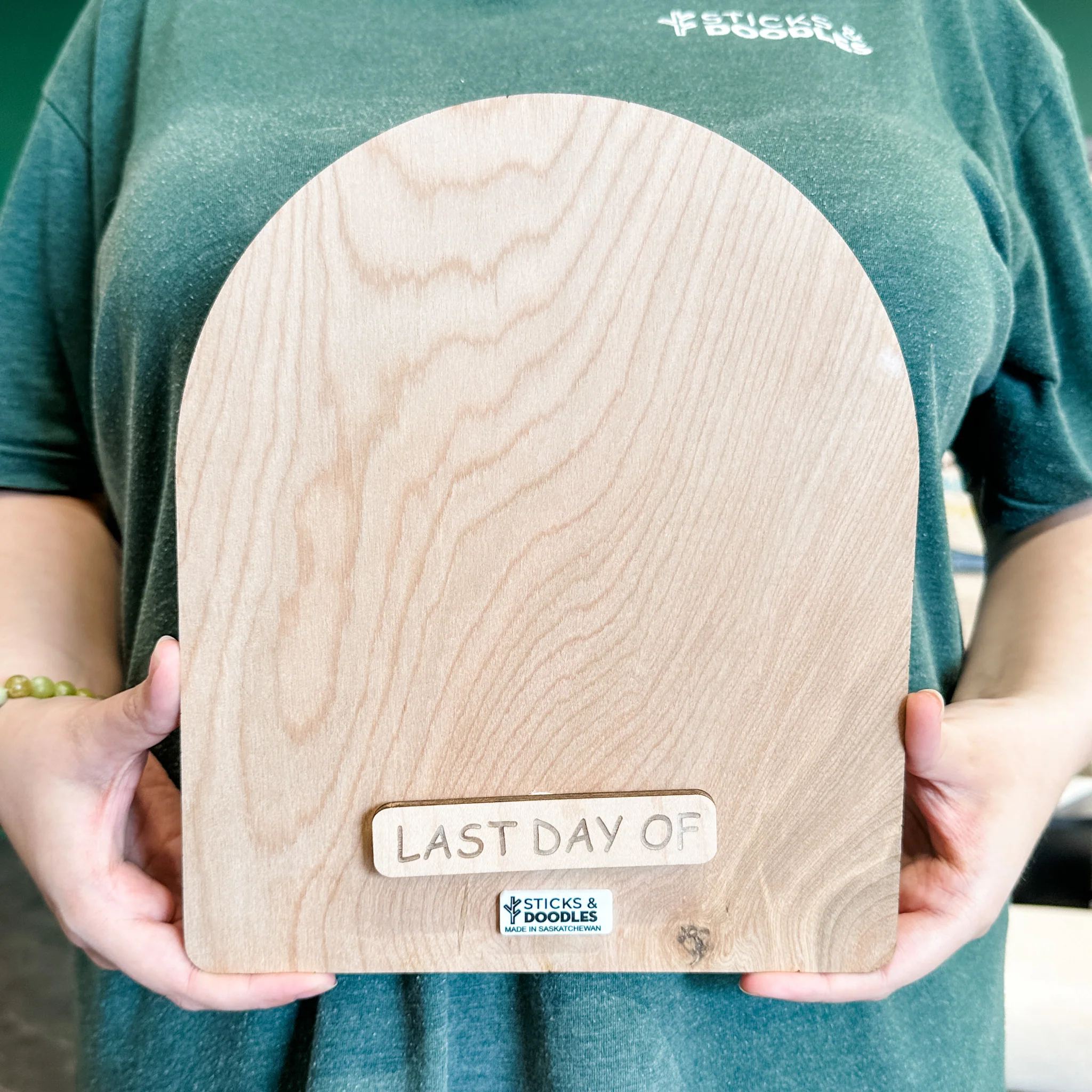 First & Last Day of School • Reversible Wood Arch Mini Sign • For Back to School & Year-End Memories - Image 10