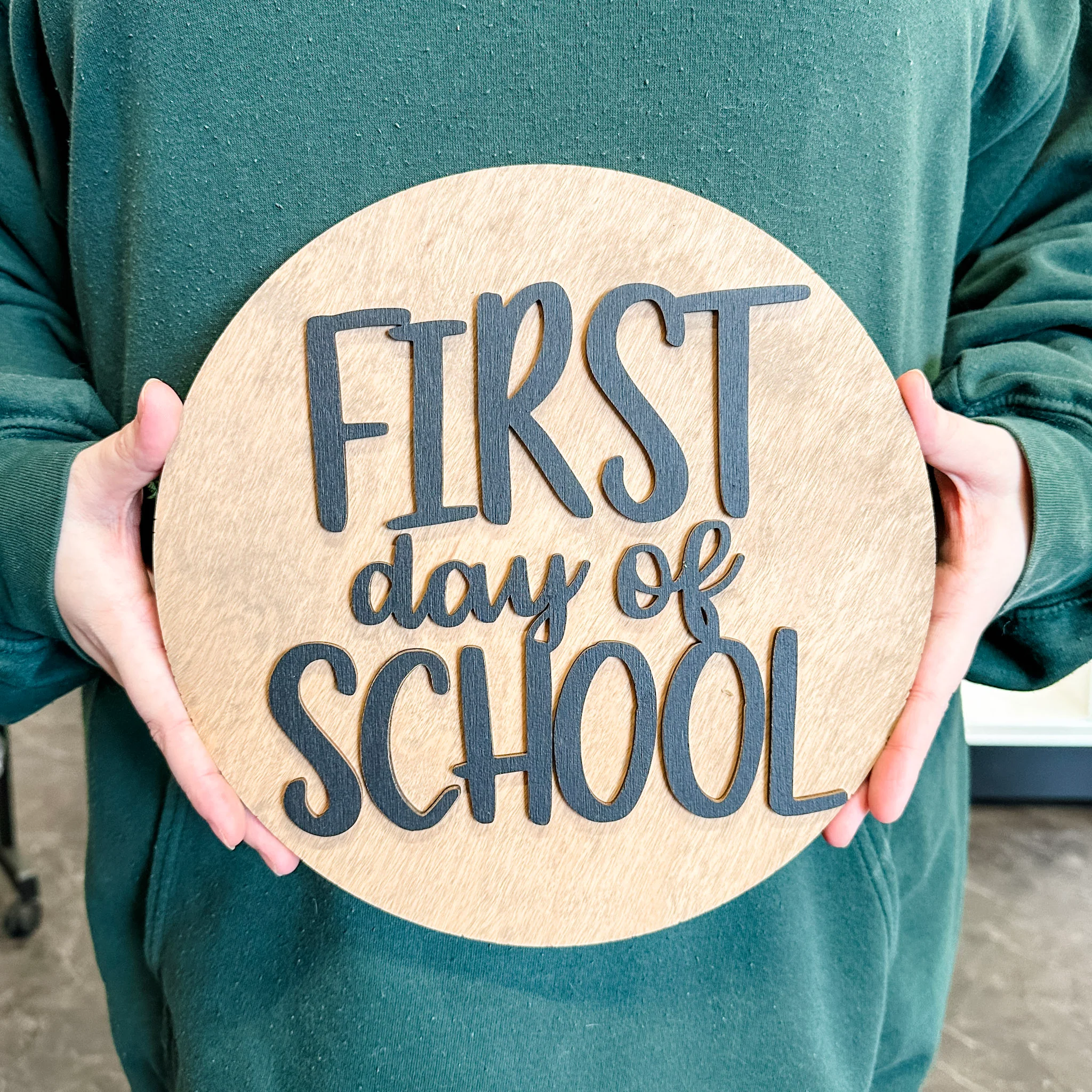 First & Last Day of School • Reversible Wooden Mini Sign • For Back to School & Year-End Memories - Image 5