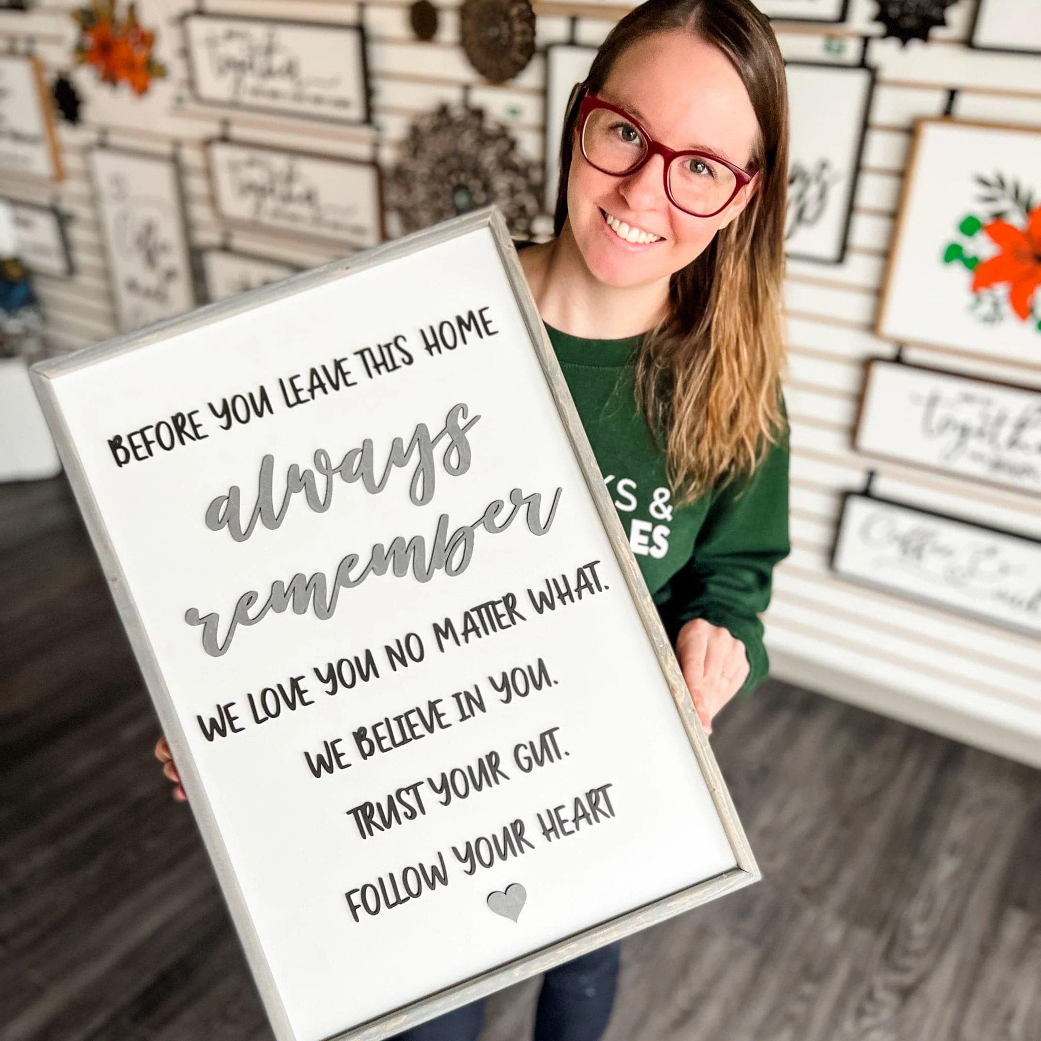 Framed Quote Signs - Image 14