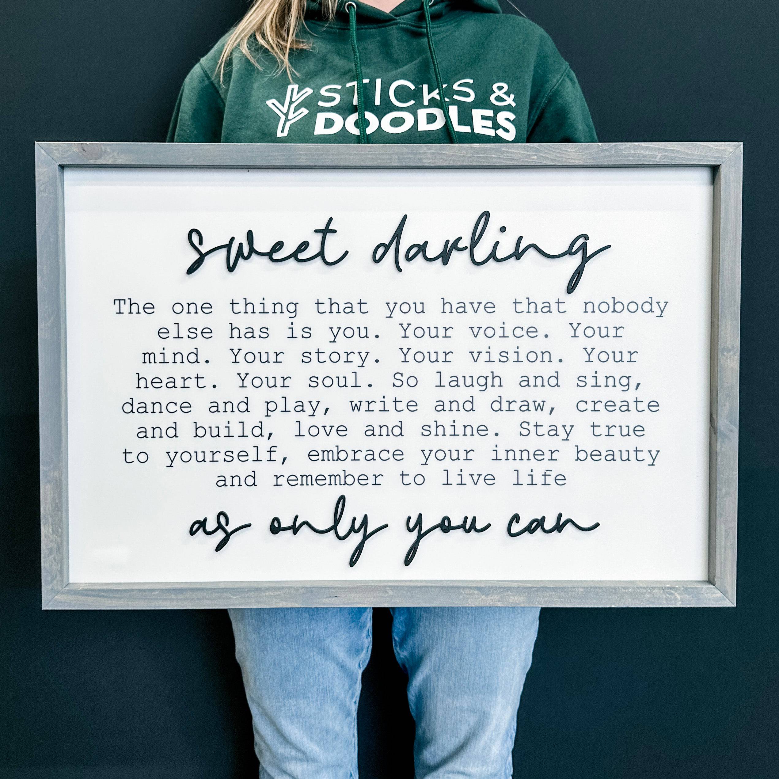 Framed Quote Signs - Image 19