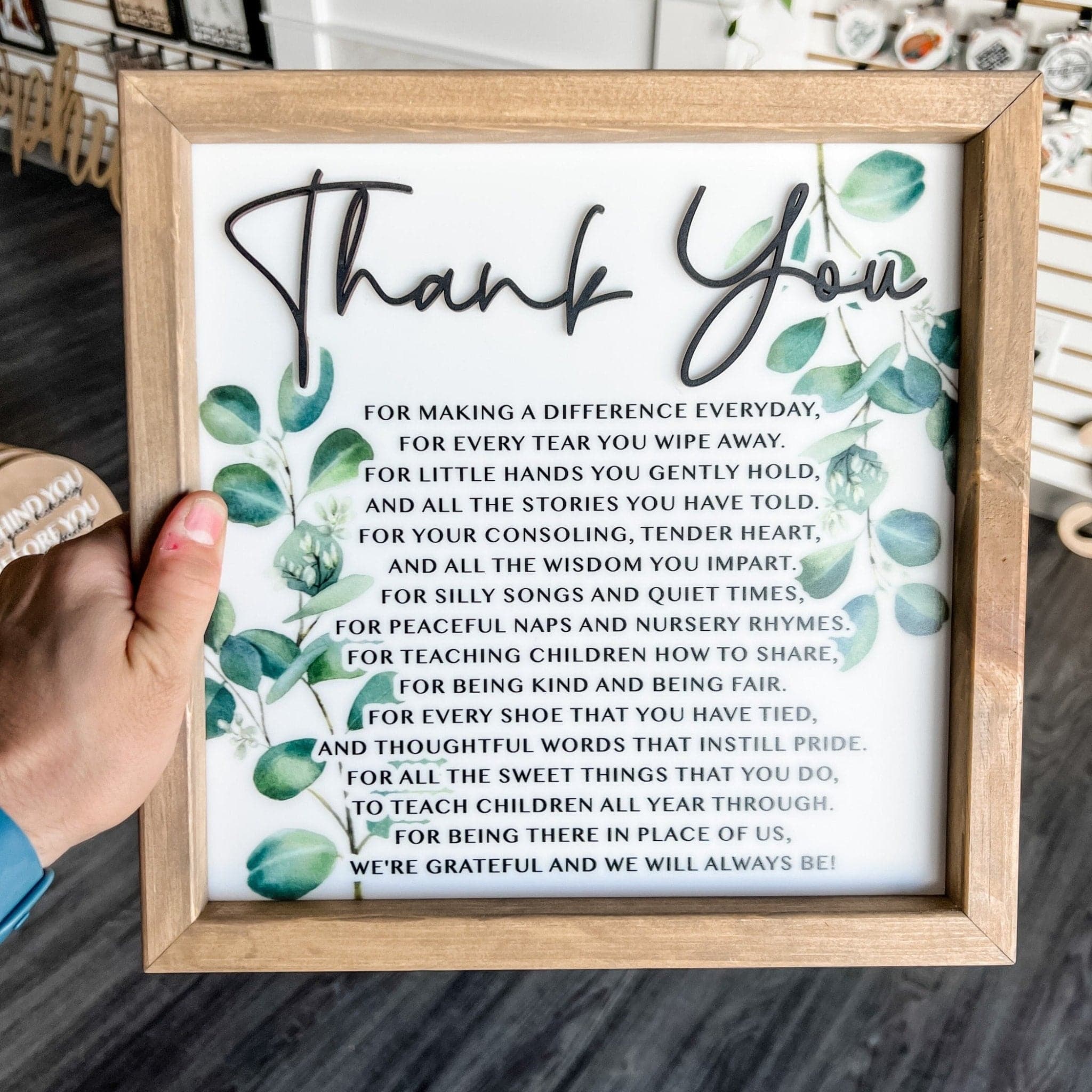 Framed Quote Signs - Image 25