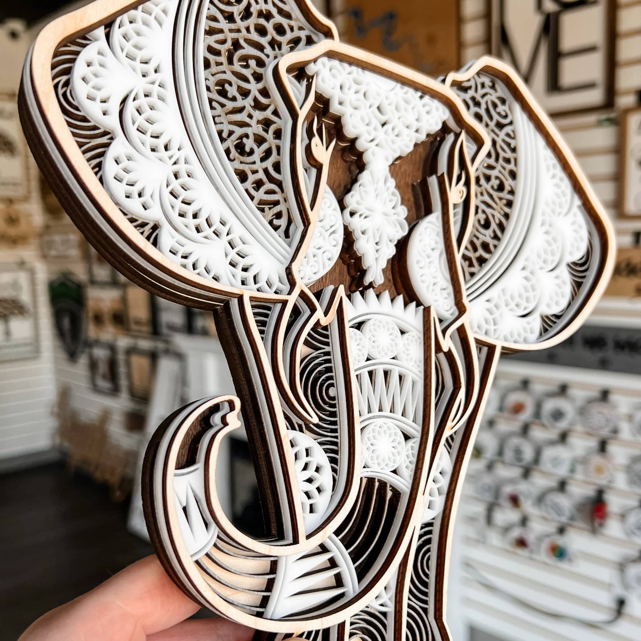 The Elephant Wood Artwork - Image 3