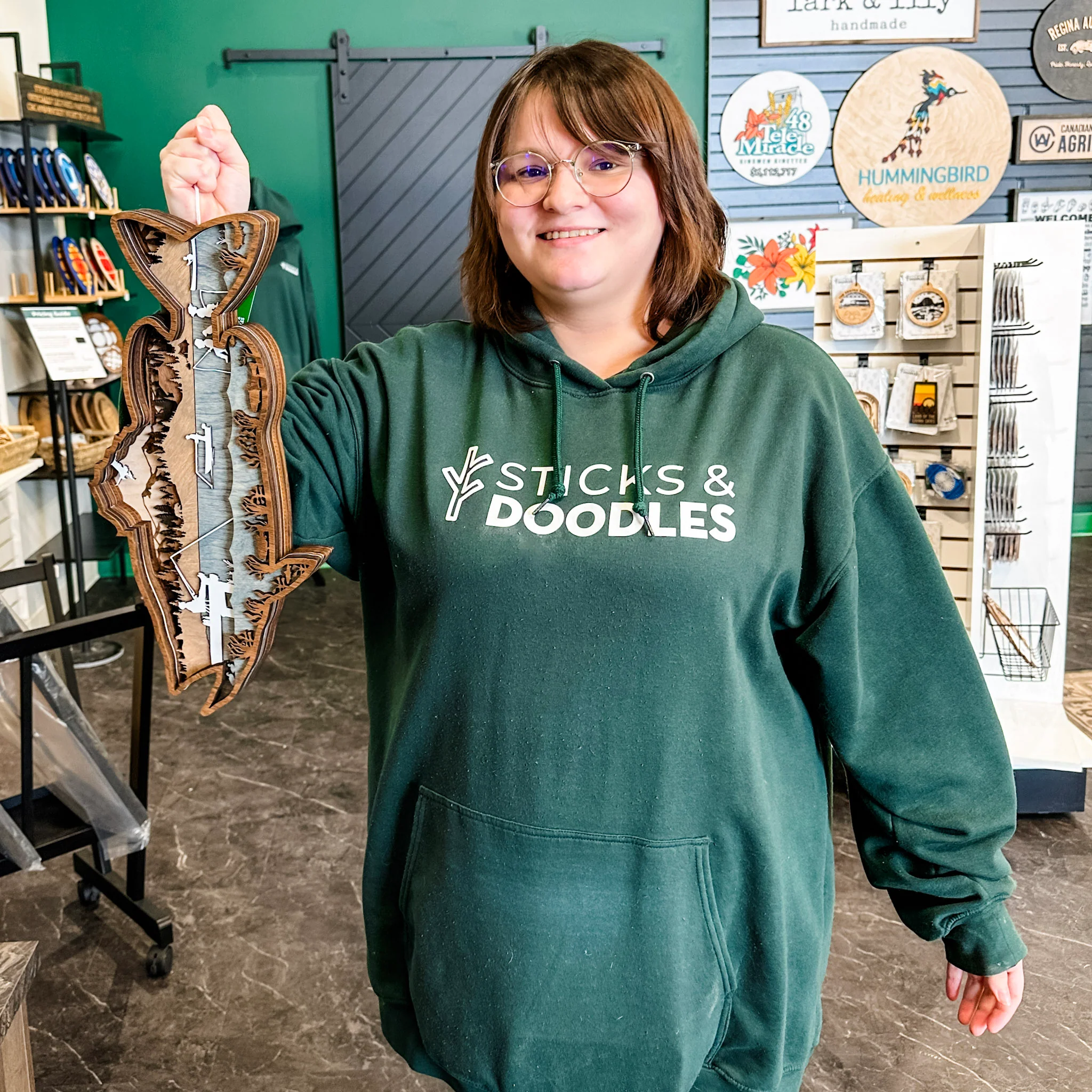 The Fish Wood Artwork - Image 5