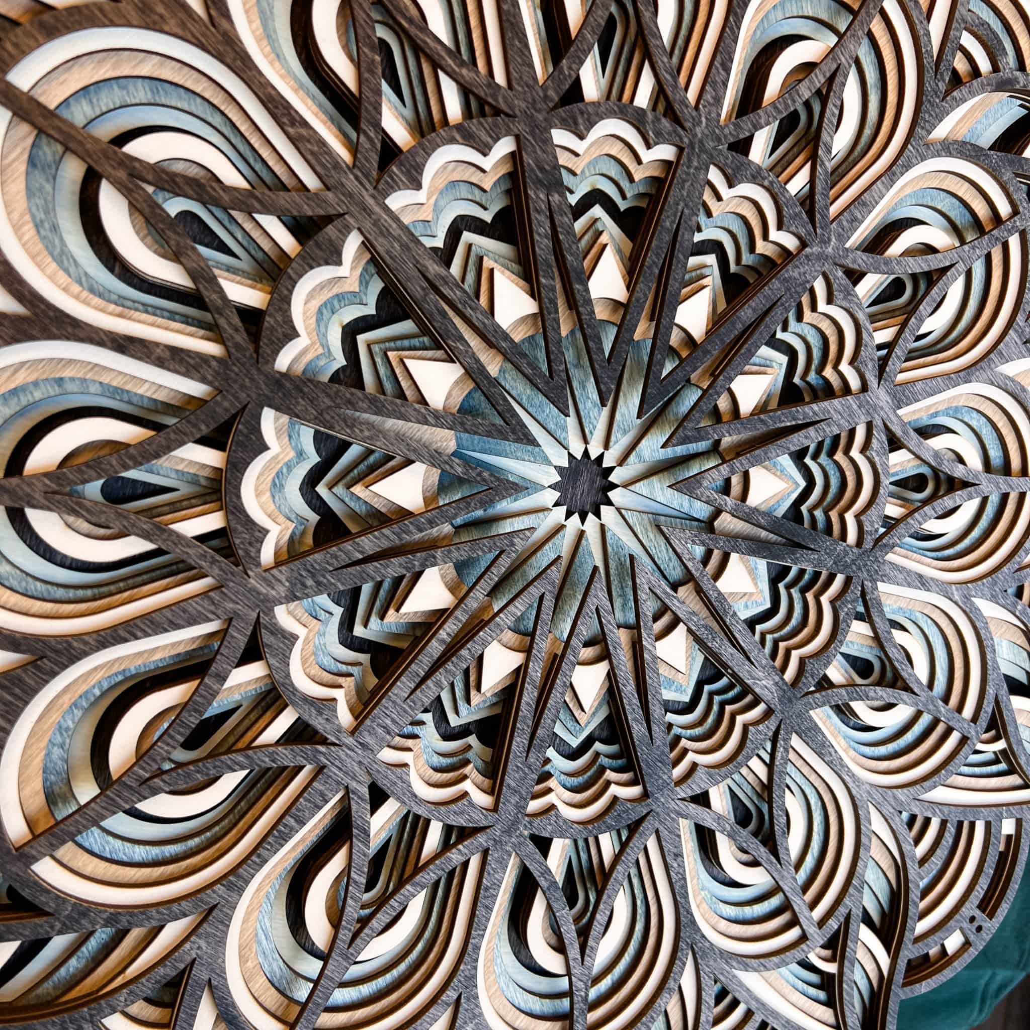 The Sandy Beach Wood Artwork - Image 3