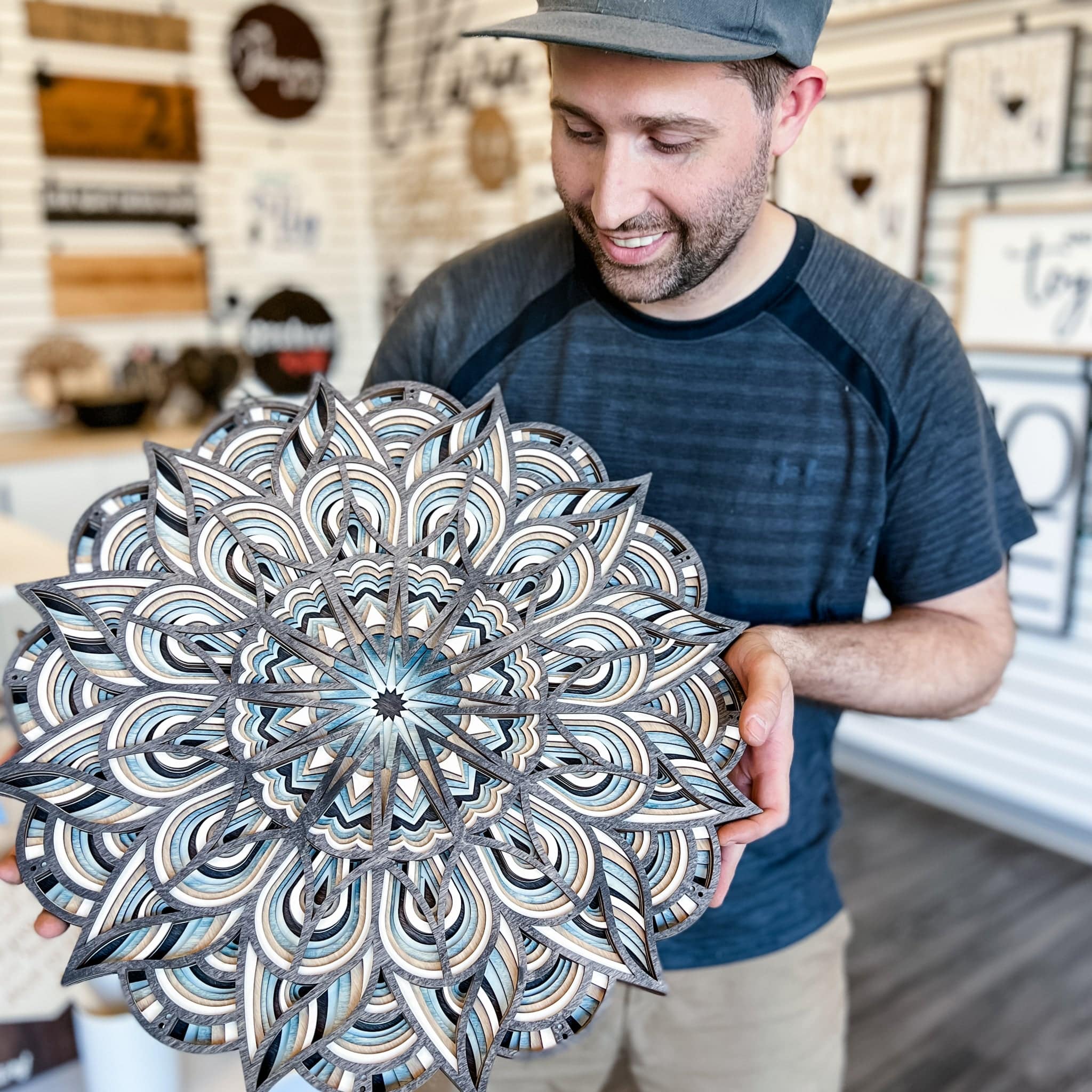 The Sandy Beach Wood Artwork - Image 4