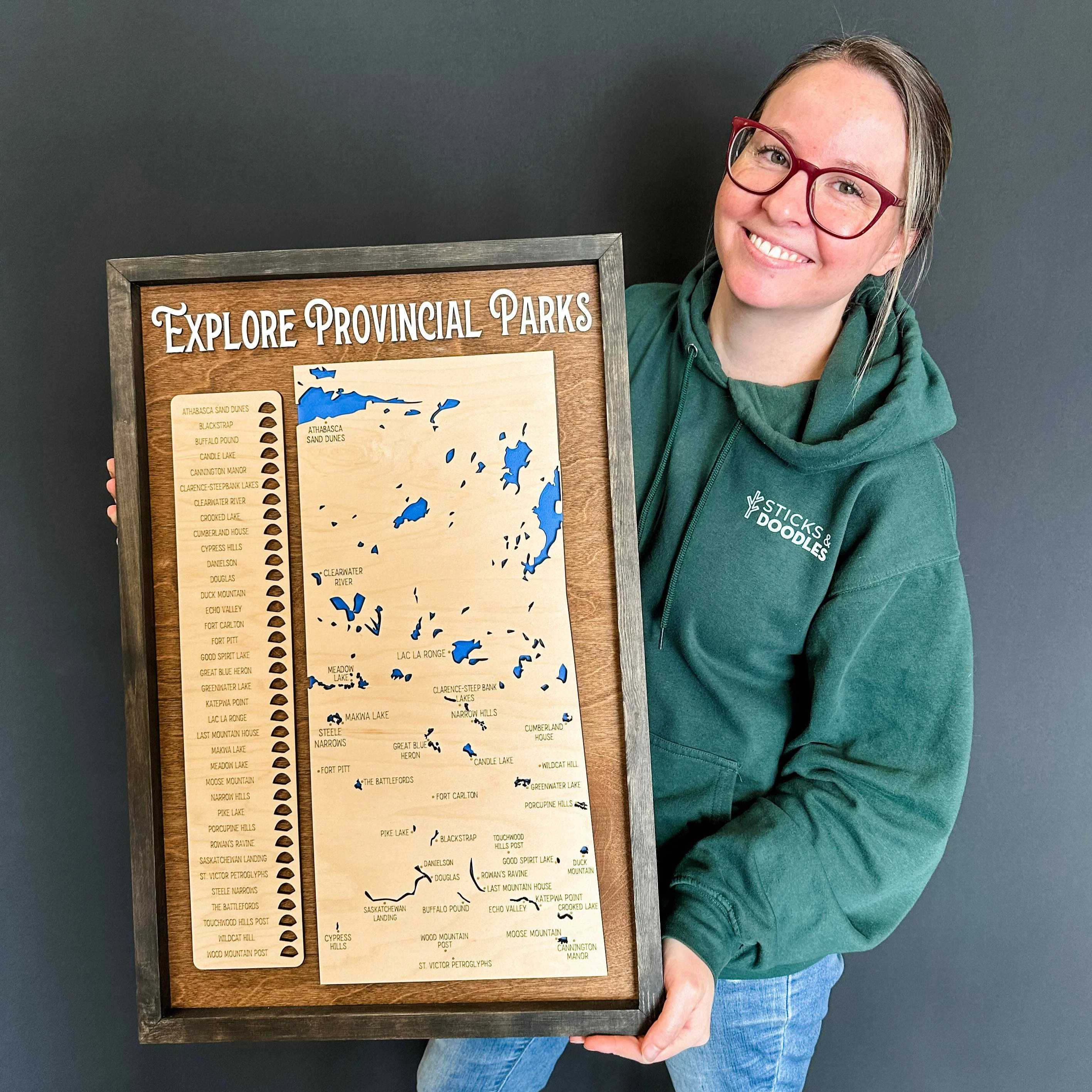 Sask Parks Provincial Travel Map - Image 3