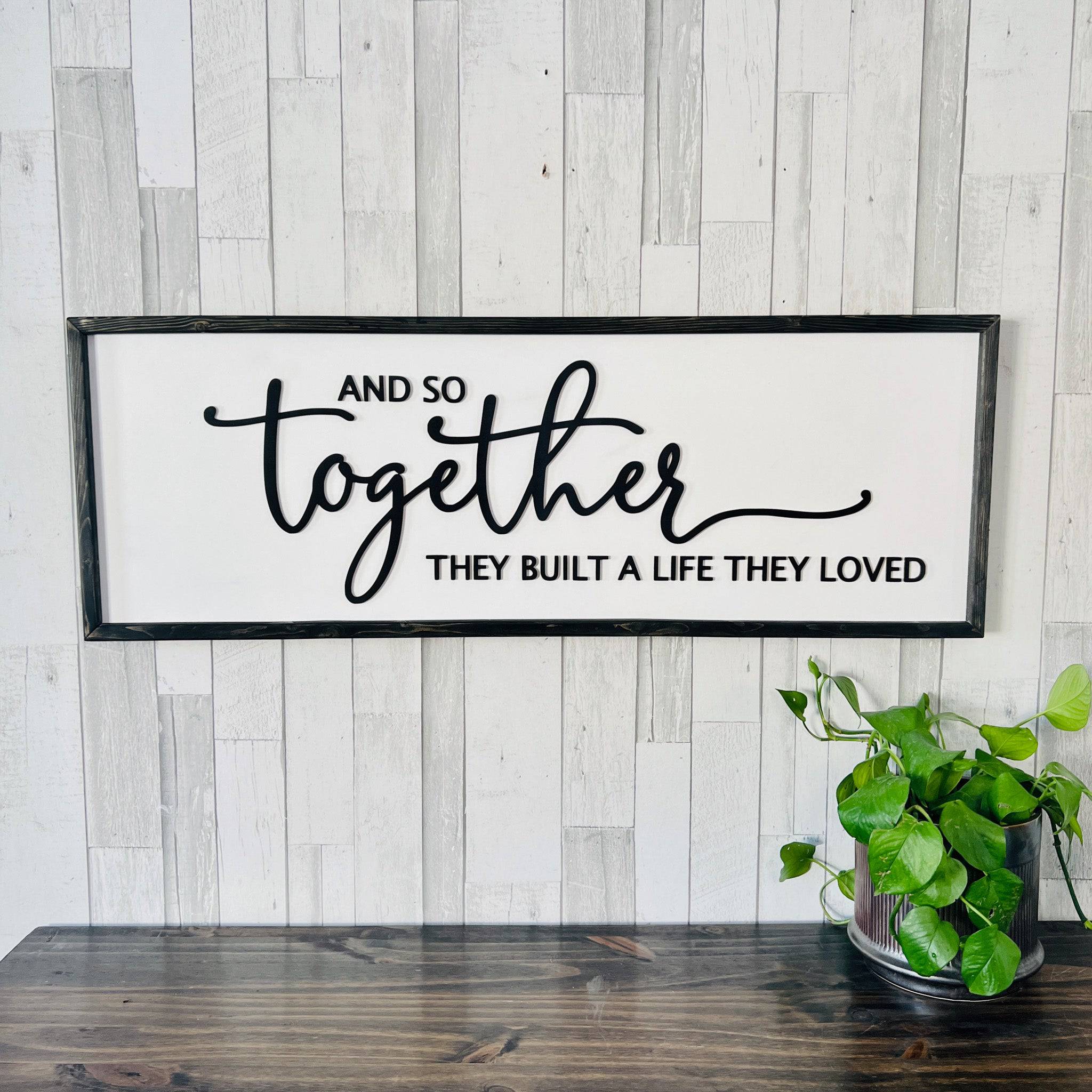 Framed Quote Signs - Image 22